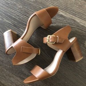 Kelly & Katie - Cognac Heeled Sandal